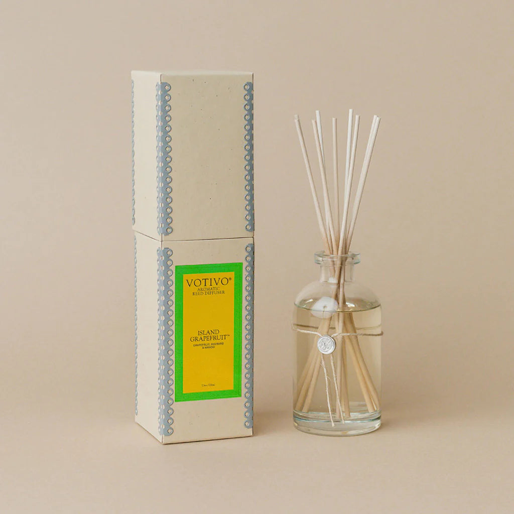 Votivo Reed Diffuser- Island Grapefruit