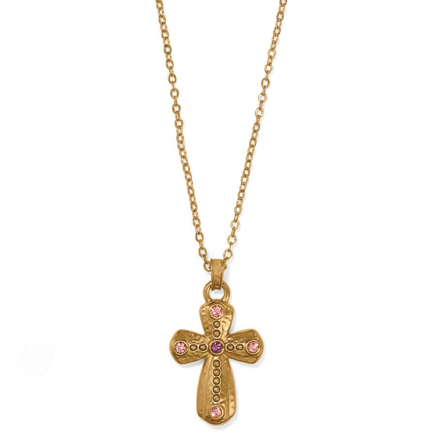 Majestic Royal Cross Reversible Necklace