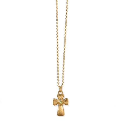 Majestic Royal Cross Reversible Necklace