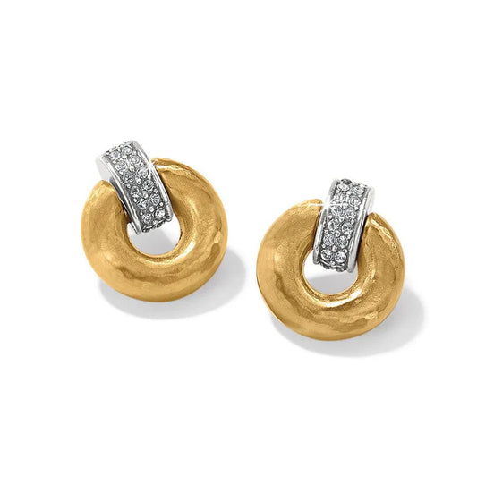 Meridian Meridian Geo Mini Post Drop Earrings