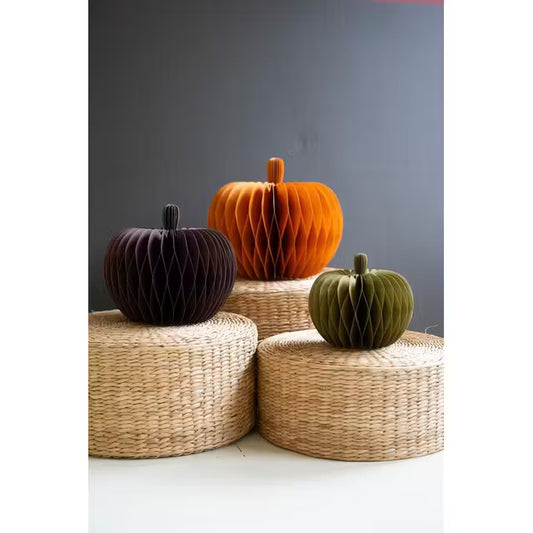 Paper Accordion Pumpkins