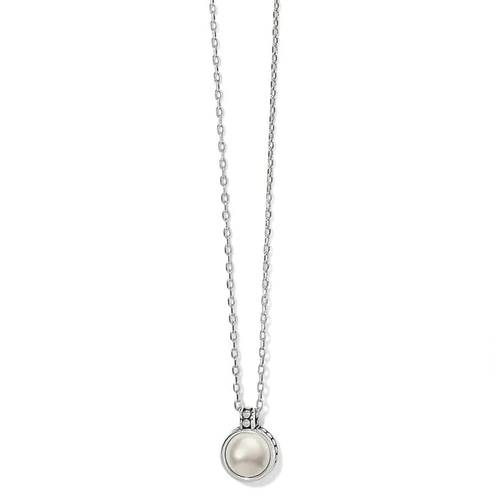 Pebble Dot Pearl Short Necklace