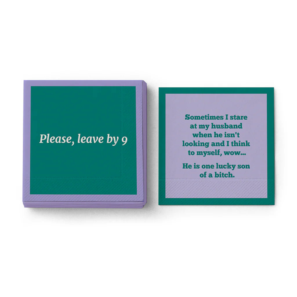 Drinks On Me Cocktail Napkins
