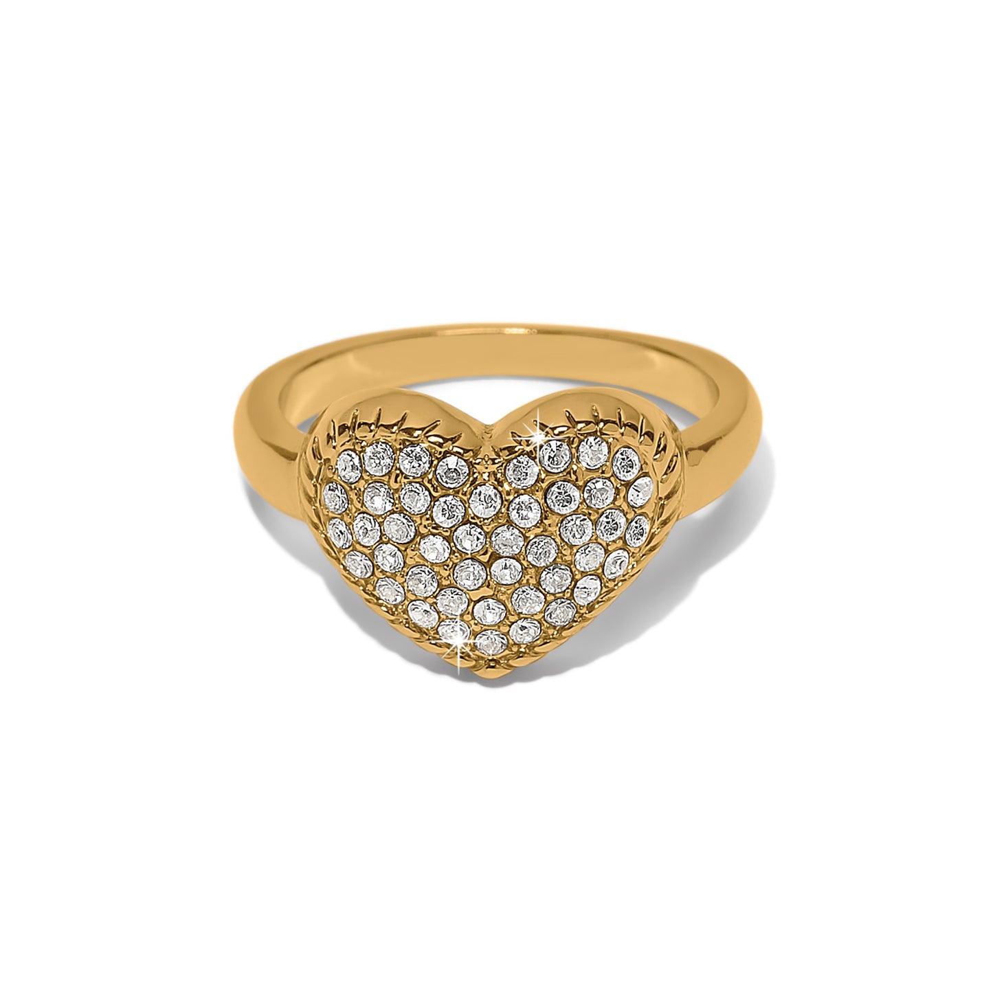 Illumina Celeste Heart Gold Ring