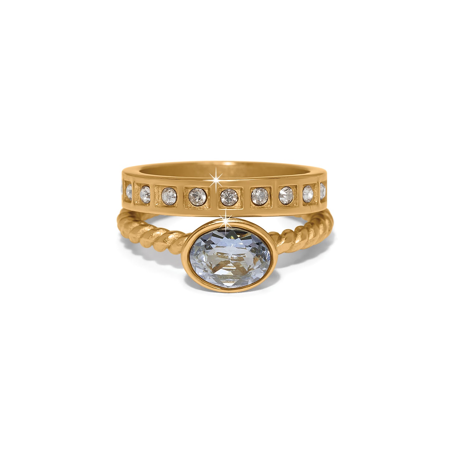 Love Knows Duo Gold Ring