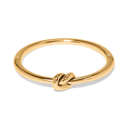 Interlok Single Knot Hinged Bangle