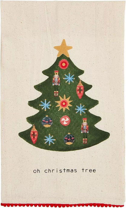 Mudpie Printed Christmas Towels