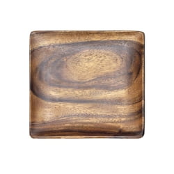 Acacia Wood Square Plate