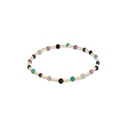 Gemstone Gold Sincerity Bracelet