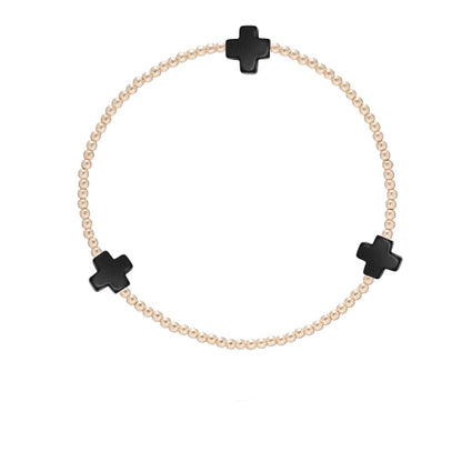 Signature Cross Pattern Bracelet EXTENDS