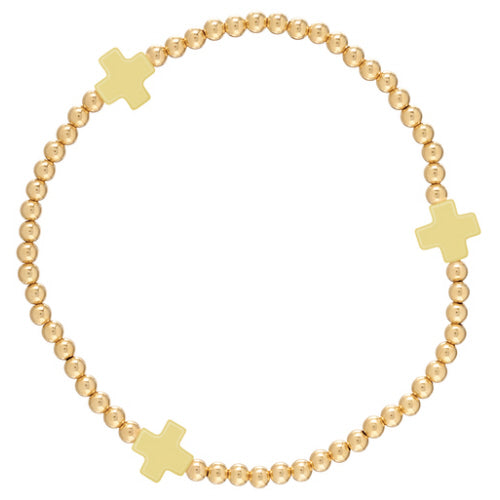 Signature Cross Pattern Bracelet EXTENDS