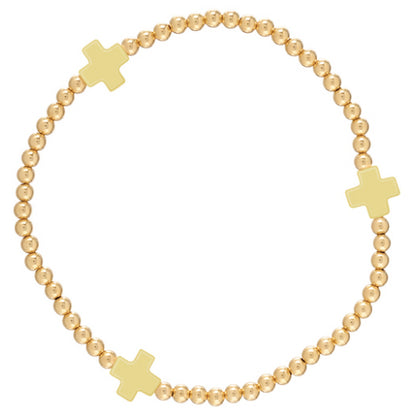 Signature Cross Pattern Bracelet EXTENDS