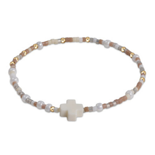 egirl Hope Unwritten Signature Cross Bracelet