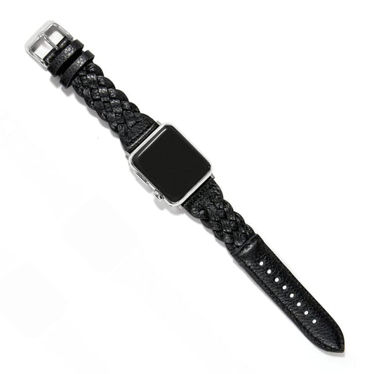 Sutton Braided Leather Watch Band