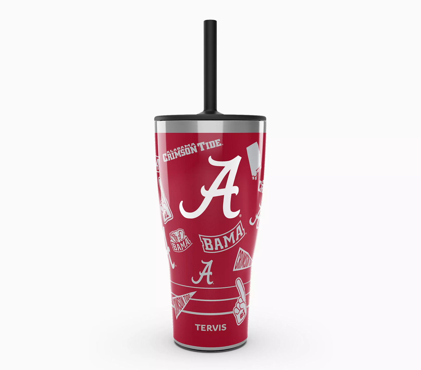 Collegiate Swag -30oz Tervis Traveler® - Stainless Steel Tumbler with Straw Lid
