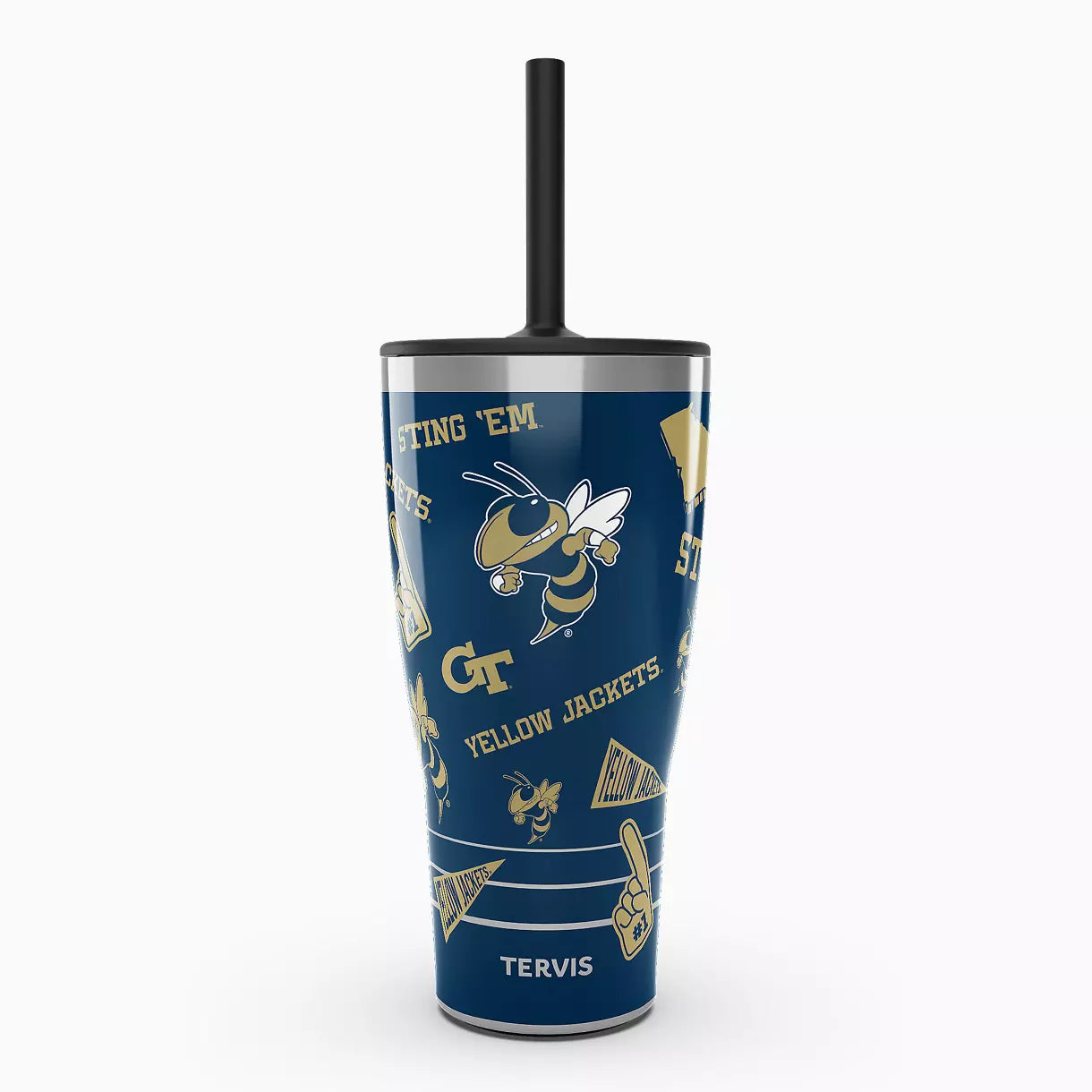Collegiate Swag -30oz Tervis Traveler® - Stainless Steel Tumbler with Straw Lid