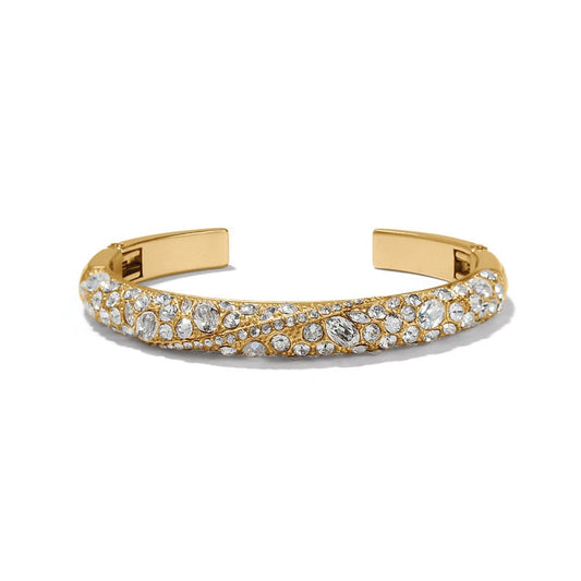 Trust Your Journey Golden Double Hinged Bangle Style JF0147