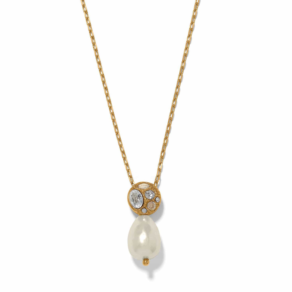 Trust Your Journey Petite Pearl Necklace