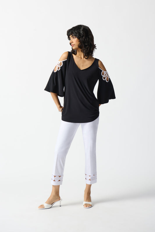 Black/ Off white Tunic