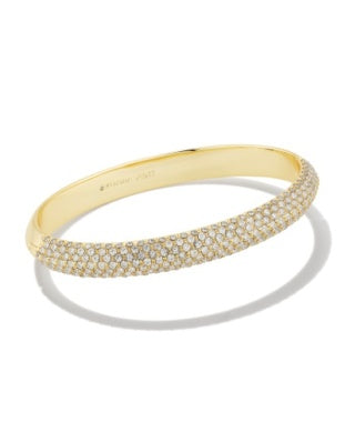 Mikki Pave Gold Bangel Bracelet