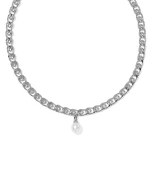 OAKLAND PEARL SHORT PENDANT NECKLACE