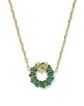 Wreath Short Pendant Necklace