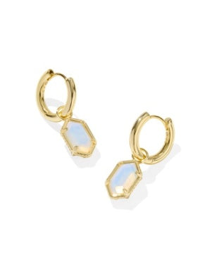 Hallie Gold Huggie Earrings