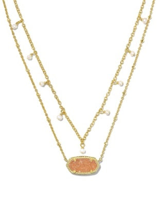 ELISA PEARL MULTI STRAND NECKLACE