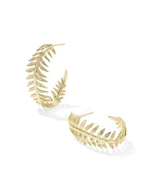 KAYLA HOOP EAR GOLD METAL
