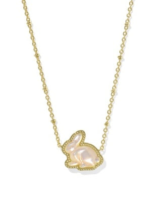 Bunny Short Pendant Necklace