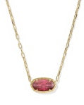 ELISA LUXE SHORT PENDANT NECKLACE
