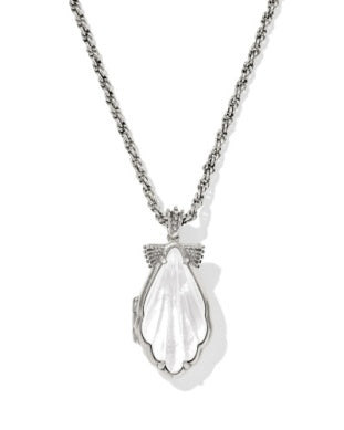 ALEXA LOCKET SHORT PENDANT NECKLACE