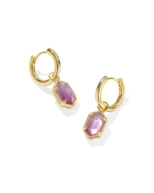 Hallie Gold Huggie Earrings