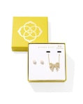 KRISTA BOW AND ASHTON GIFT SET GOLD