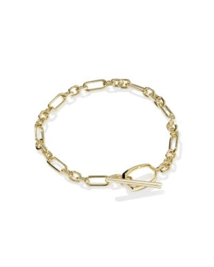 SYLVIA METAL LINK AND CHAIN BRACELET