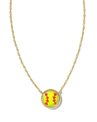 Softball Necklace