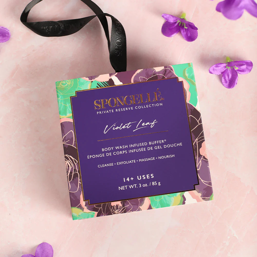 Spongelle Body Buffer- Violet Leaf