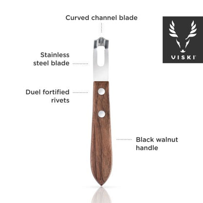 Walnut Channel Knife